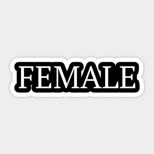 Female Empowerment Feminist Feminism T-Shirt Sticker by fromherotozero